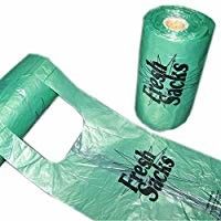 Bolsos de basura biodegradables convenientes talla 1 del cm o 2 impresión en color 14 x 55