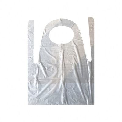 Delantales plásticos disponibles cómodos, delantales antis de la prenda impermeable del plástico de la mancha