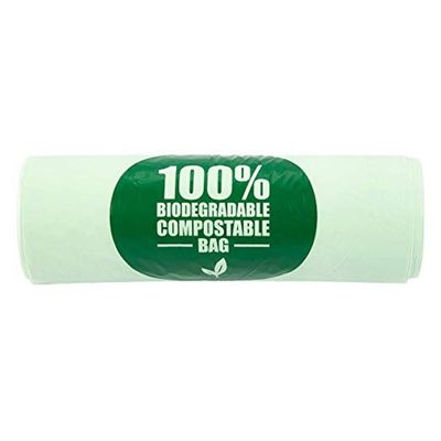 Bolsos biodegradables ligeros del acondicionamiento de los alimentos, las bolsas de plástico abonablees certificadas