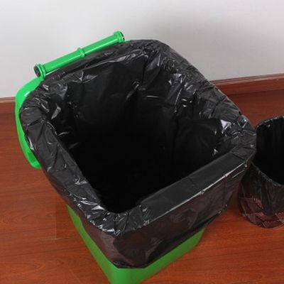 Bio bolsos de basura abonablees basados del 40%, bolsos biodegradables de la maicena