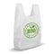Bolsos abonablees biodegradables de la producción de los bolsos que hacen compras 15x52 Biobag del 100%